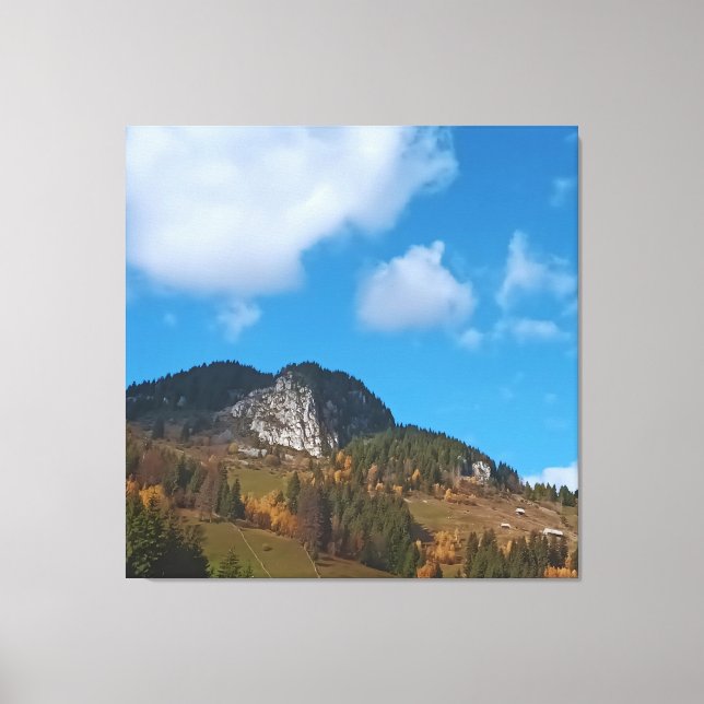 Alpine Summer - Wild Nature from Romania Canvas Print (Front)