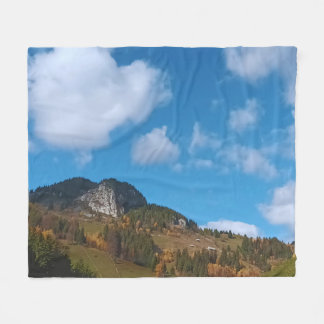 Alpine Summer - Wild Nature from Romania Fleece Blanket