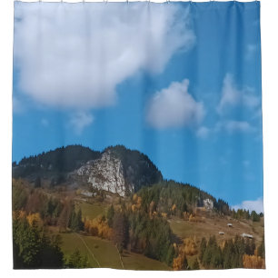 Alpine Summer - Wild Nature from Romania Shower Curtain