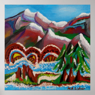 Alpine Survival Poster