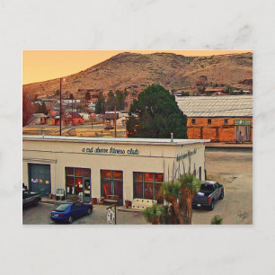 Alpine View From Holland Hotel, Alpine, TX Postcard