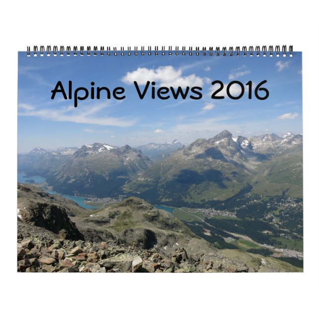 Alpine Views Calendar 2016 (Cover)