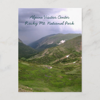 Alpine Visitor Centre Postcard