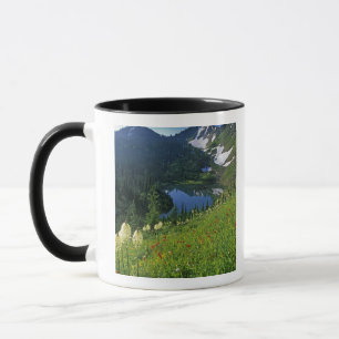Alpine Wildflowers in the Jewel Basin in the Mug