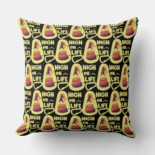 Alpinists Mountaineering  Cushion (Front)