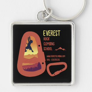 Alpinists Mountaineering Key Ring