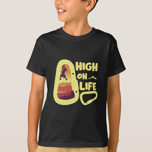 Alpinists Mountaineering  T-Shirt (Front)