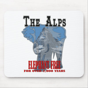 Alps - Elephant Free Mouse Mat