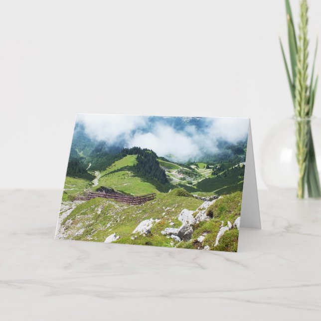 Alps in Austria Holiday Card (Front)