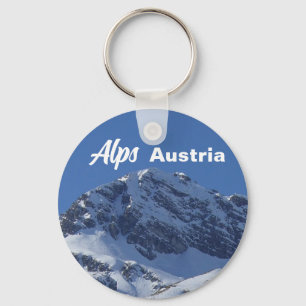 Alps in Austria Key Ring