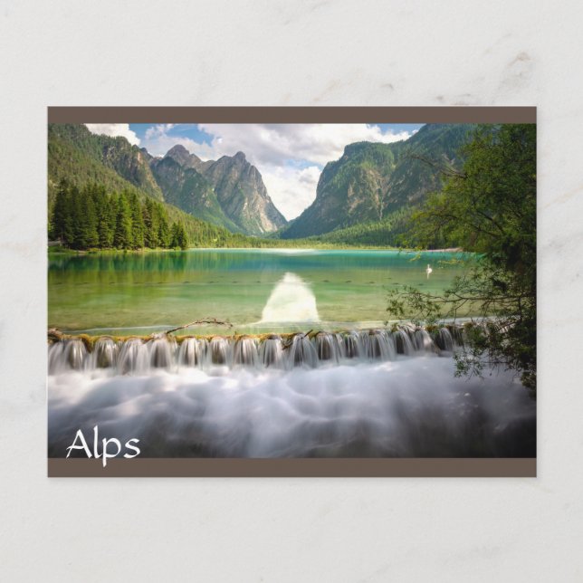 Alps Italy Dolomites Postcard (Front)