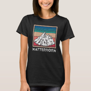 Alps Matterhorn Switzerland Souvenir Ski Zermatt S T-Shirt