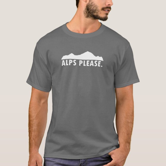 Alps Please T-Shirt (Front)
