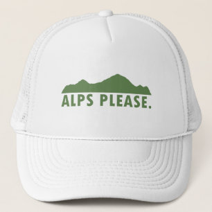 Alps Please Trucker Hat