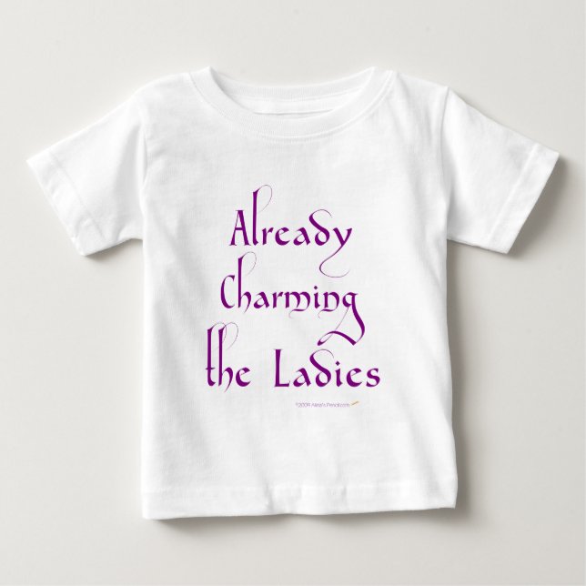 Already Charming Ladies Infant Shirt (Front)