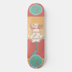 Already Smart and Connected - Initial-able Skateboard