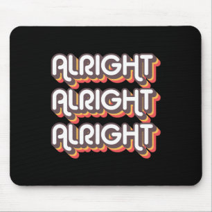 Alright Alright Roller Disco Outfit 70s Costume Fo Mouse Mat