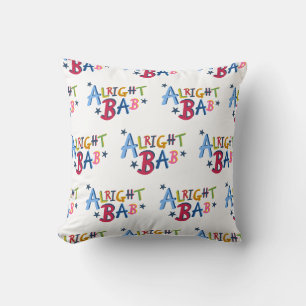 Alright Bab Black Country Words Cushion