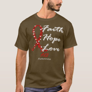 ALS Awareness Faith Hope Love In This Family We Fi T-Shirt