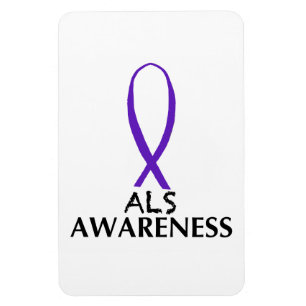 ALS Awareness flexible magnet