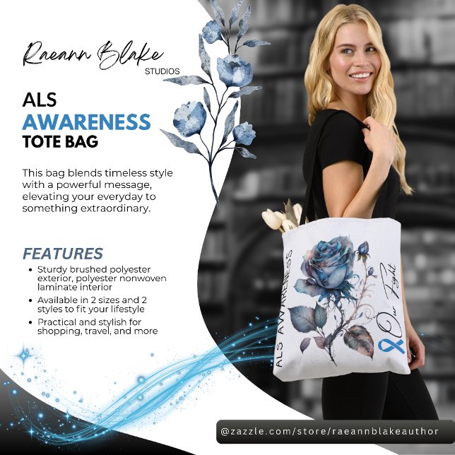 ALS Awareness Tote Bag (Creator Uploaded)