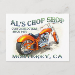 Al's Chop Shop Postcard