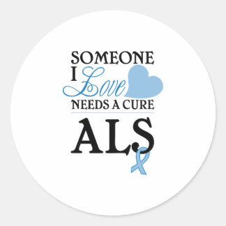ALS CLASSIC ROUND STICKER