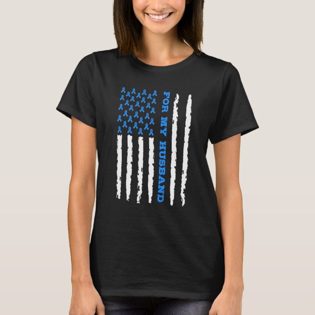 Als Disease Awareness Husband T-Shirt (Front)