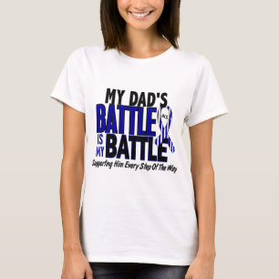 ALS My Battle Too 1 Dad T-Shirt