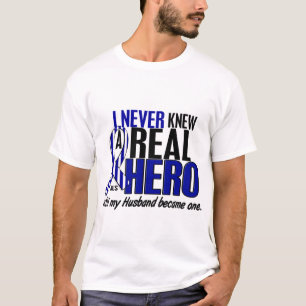 ALS Never Knew A Hero 2 Husband T-Shirt