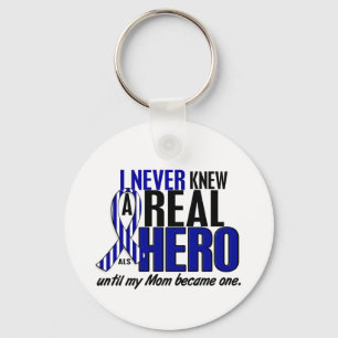 ALS Never Knew A Hero 2 Mum Key Ring