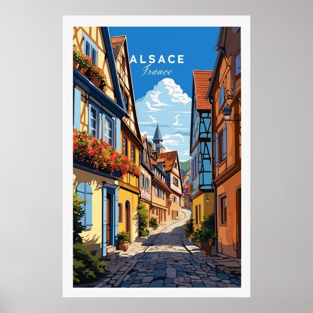 Alsace France Poster (Front)