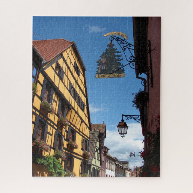 Alsace France Town Jigsaw Puzzle (Vertical)