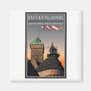 Alsace - Haut Koenigsbourg Magnet