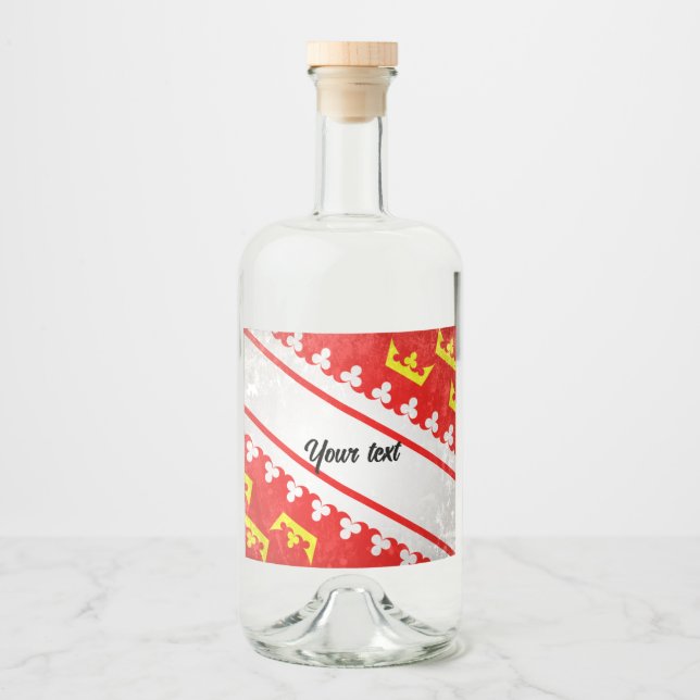 Alsace Liquor Bottle Label (Front)