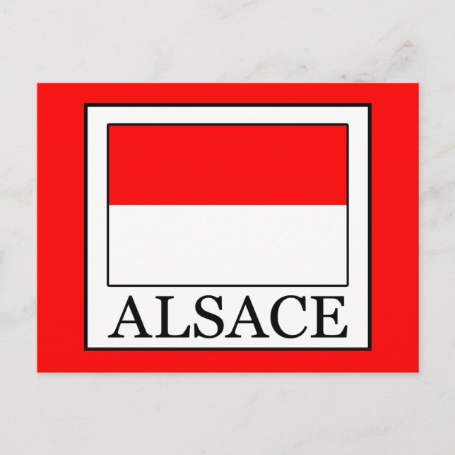 Alsace Postcard (Front)