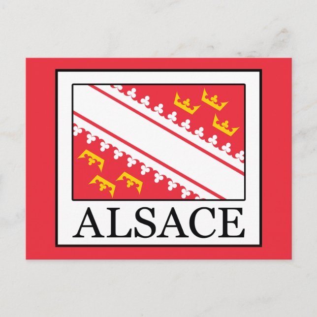 Alsace Postcard (Front)