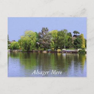 Alsager Mere Postcard