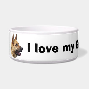 Alsatian German shepherd portrait