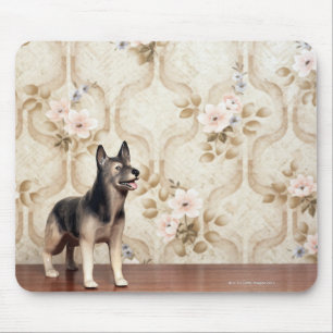 Alsation dog mouse mat