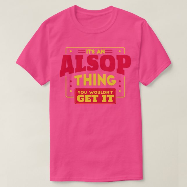 Alsop T-Shirt (Design Front)