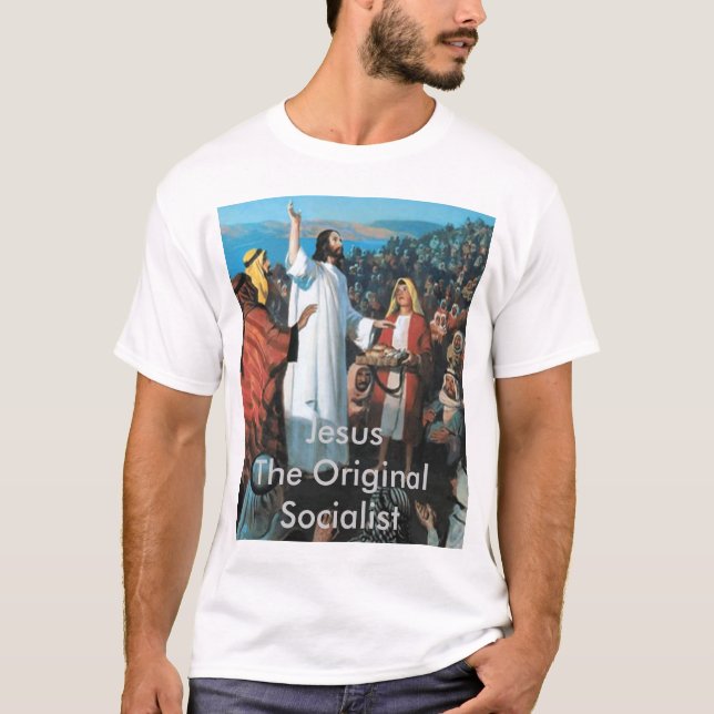 Alt. Jesus Original Socialist T-Shirt (Front)