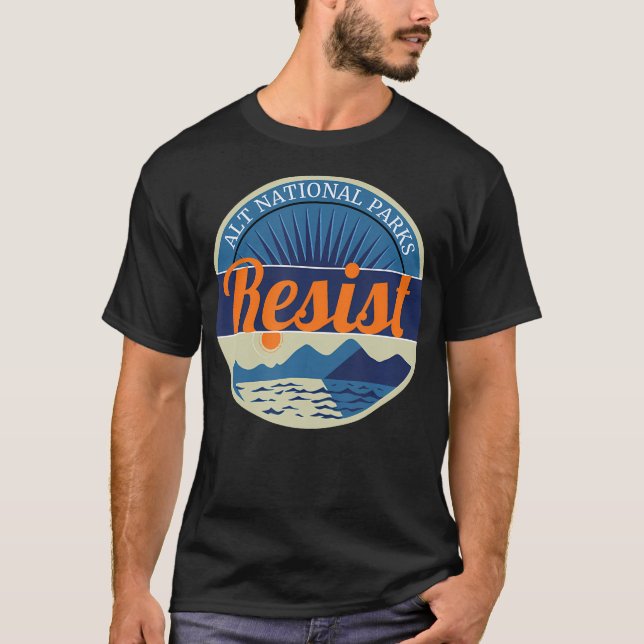 Alt National Parks Resist Support Tee Shirt (Front)