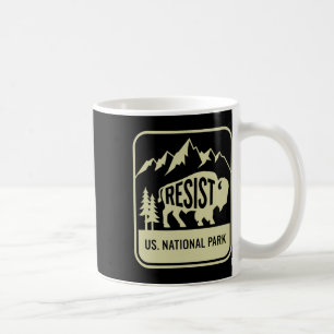 Alt Us National Park Resist Service Glacier Ice Ca Coffee Mug