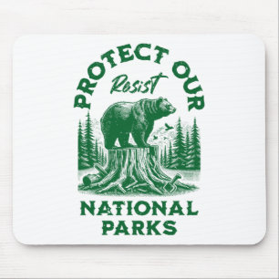 Alt Us National Park Resist Service  Mouse Mat