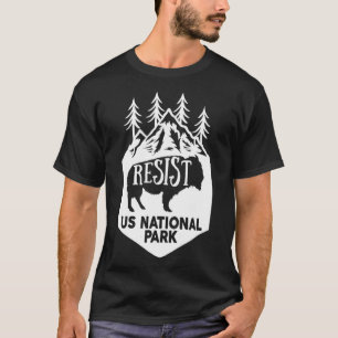 Alt Us National Park Resist Service T-Shirt