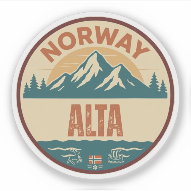 Alta, Norge Norway (Front)