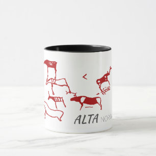 Alta, Norway (rock carving) Mug