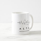 Alta peptide name mug (Front Right)