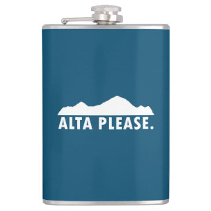 Alta Please Hip Flask